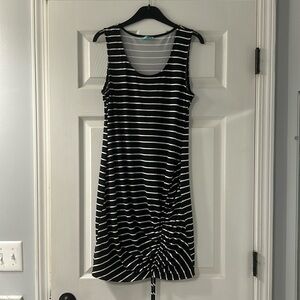 Cute black and white dress size M